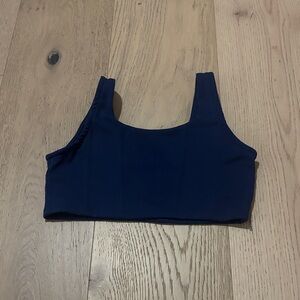 Navy Blue Sports Bra Tiger Friday